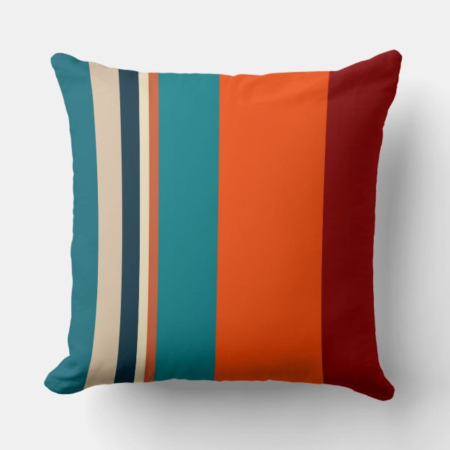 Cojín Decorativo Rayas suroeste 19 (Anverso)