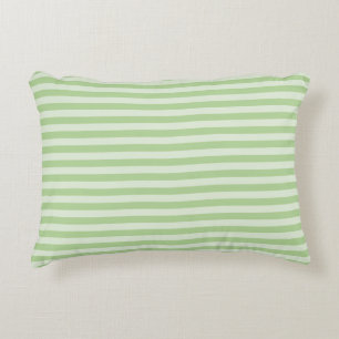 Cojín Decorativo Rayas Verdes