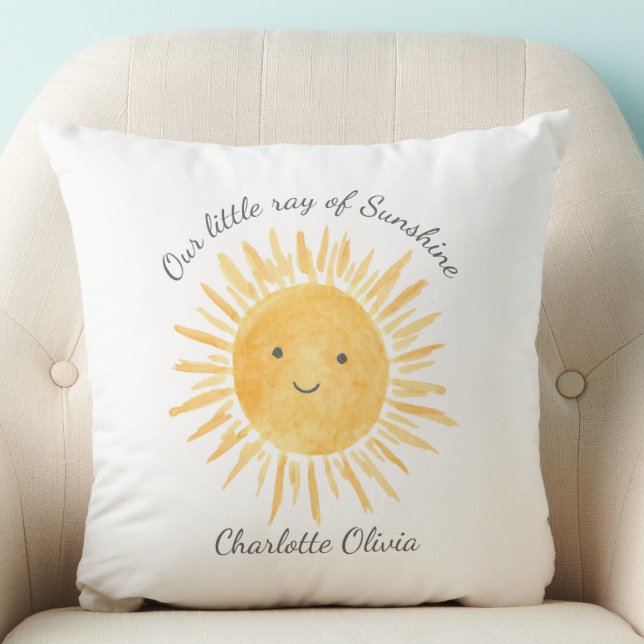 Cojín Decorativo Rayo Personalizado De Nursera Sunshine (Subido por el creador)