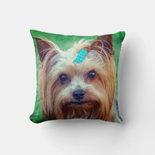 Cojín Decorativo Raza favorita de Yorkshire Terrier Yorkie