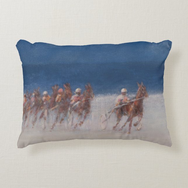 Cojín Decorativo Razas Bretaña 2012 el trotar (Anverso)