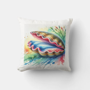 Cojín Decorativo Razor Clam Navaja 170724AREF130 - Watercolor