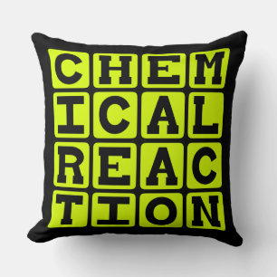 Cojín Decorativo Reacción química