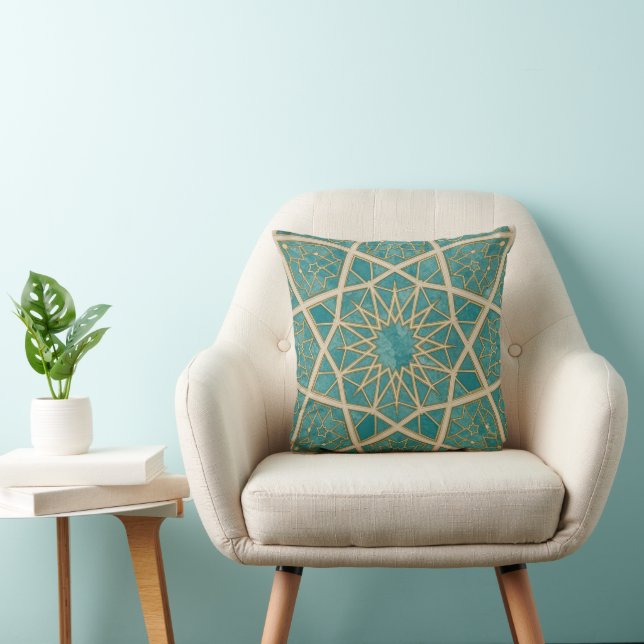 Cojín Decorativo real verde (Silla)