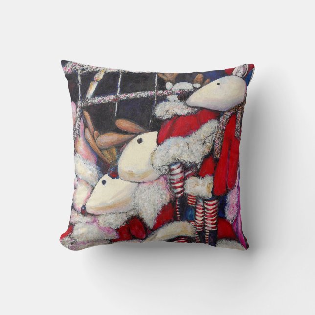 Cojín Decorativo Realidad en las vacaciones (Anverso)