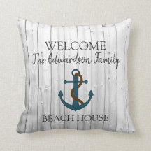 Recepción náutica del ancla a la casa de playa del