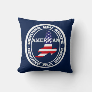 Cojín Decorativo Receta genuina norteamericana