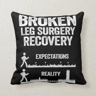 Cojín Decorativo Recibir pronto un regalo de recuperación de cirugí