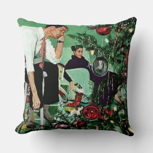 Cojín Decorativo Recorte del árbol (Anverso)