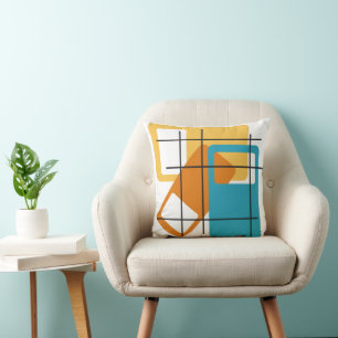 Cojín Decorativo Rectángulos de cuadrícula