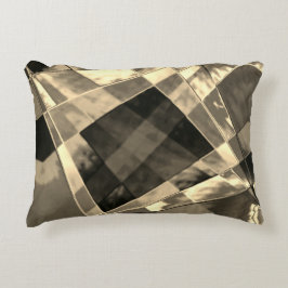 Cojín Decorativo Rectángulos inclinados en tonos madera o beige?