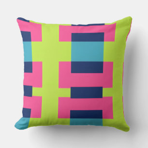 Cojín Decorativo Rectángulos mínimos negrita
