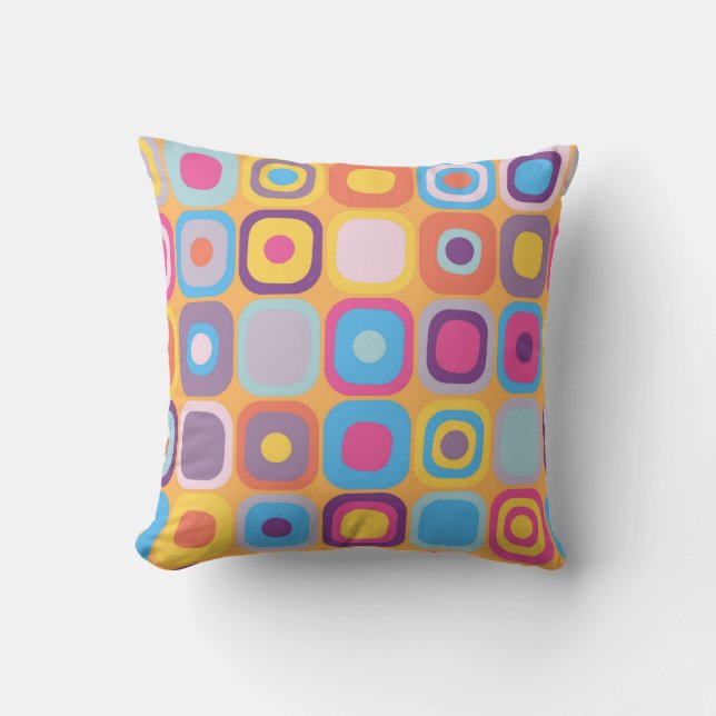 Cojín Decorativo Rectángulos modernos 31 de Eames (Anverso)