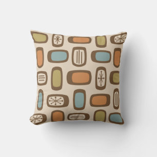 Cojín Decorativo Rectángulos multicolores de MCM redondeados de med