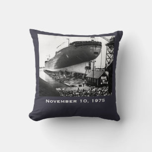 Cojín Decorativo Recuerda el Edmund Fitzgerald