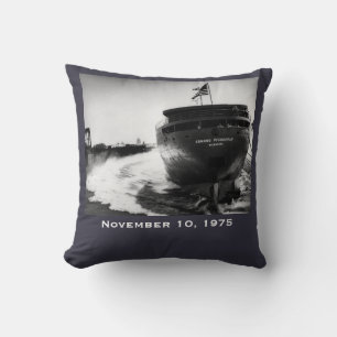Cojín Decorativo Recuerden el Edmund Fitzgerald
