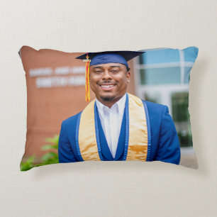 Cojín Decorativo Recuerdo de foto de graduación personalizada regal