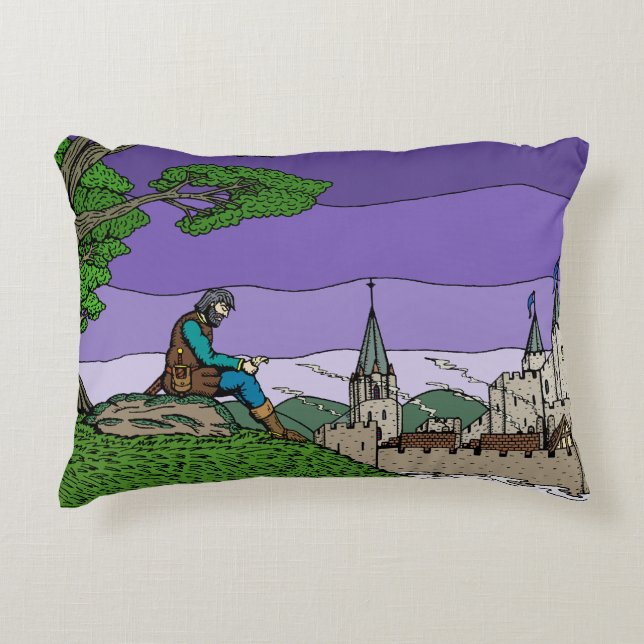 Cojín Decorativo Recuerdos de Camelot (Anverso)