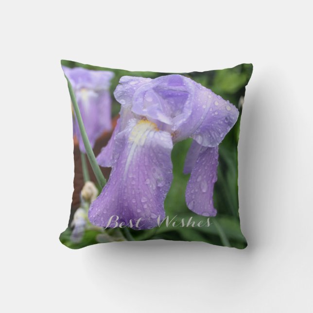 Cojín Decorativo Recuerdos. Iris. Texto (Anverso)