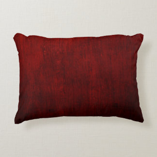 Cojín Decorativo Red and black floral textile