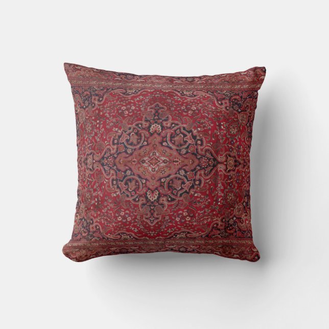 Cojín Decorativo Red Antique Carpet (Anverso)
