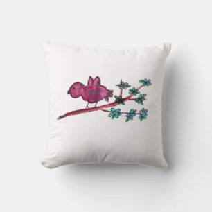 Cojín Decorativo Red Bird