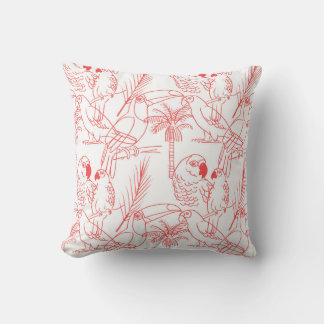 Cojín Decorativo Red birds pillow