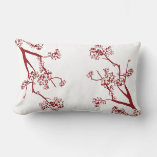 Cojín decorativo Red Cherry Blossom