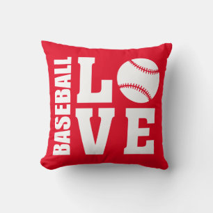 Cojín Decorativo Red de amor de béisbol