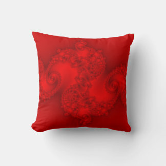 Cojín Decorativo Red Julia Fractal Pillow