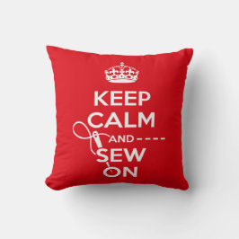 Cojín Decorativo Red KEEP CALM Vidress Makers
