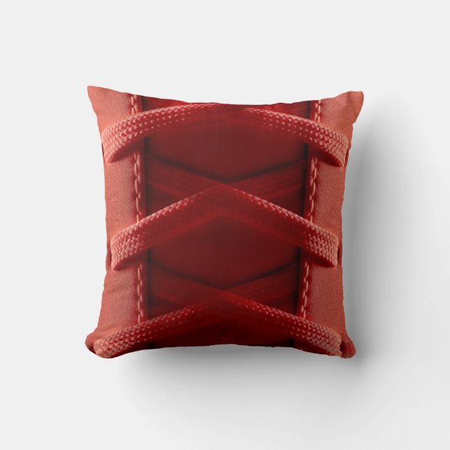 Cojín Decorativo Red Laced (Anverso)