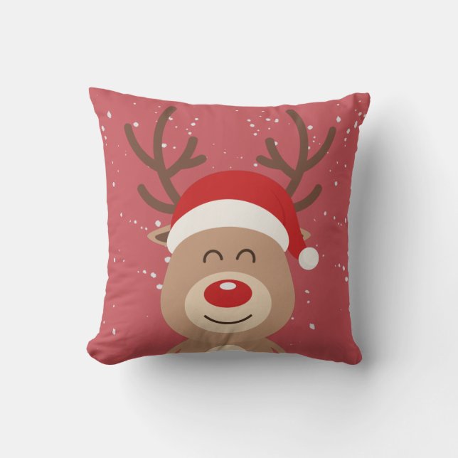 COJÍN DECORATIVO RED NOSE (Anverso)