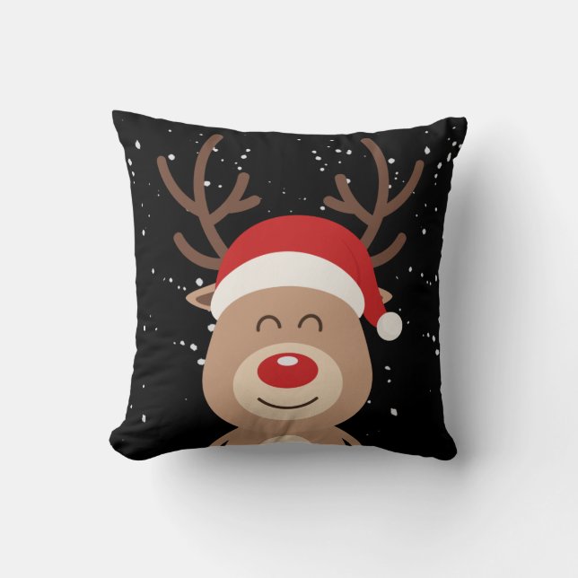 COJÍN DECORATIVO RED NOSE (Anverso)