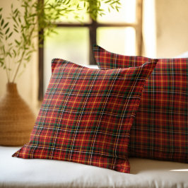Cojín Decorativo Red Plaid