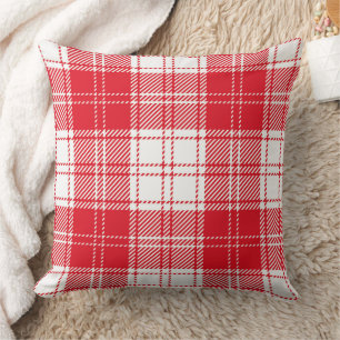 Cojín Decorativo Red Plaid
