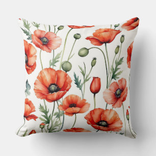 Cojín Decorativo Red Poppies