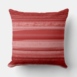 Cojín Decorativo Red Texture Stripe – Urban Abstract