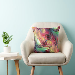 Cojín Decorativo Reddish to green colorido 'beach cloth'