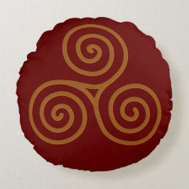 Cojín decorativo redondo