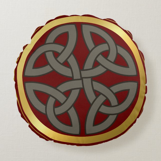 Cojín decorativo redondo (Anverso)