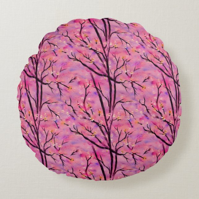 Cojín decorativo redondo (Anverso)