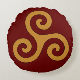 Cojín decorativo redondo