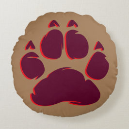 Cojín decorativo redondo