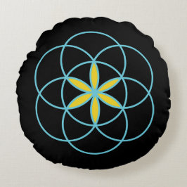 Cojín decorativo redondo