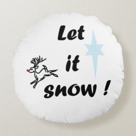 Cojín decorativo redondo