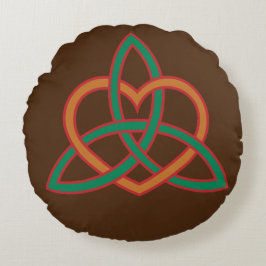 Cojín decorativo redondo