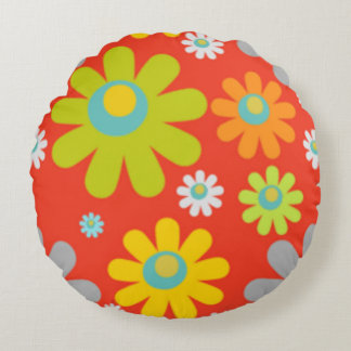 Cojín decorativo redondo