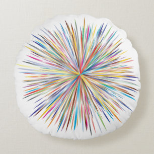 Cojín decorativo redondo (16")