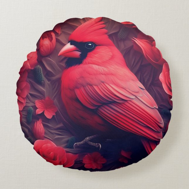 Cojín decorativo redondo (16") (Anverso)